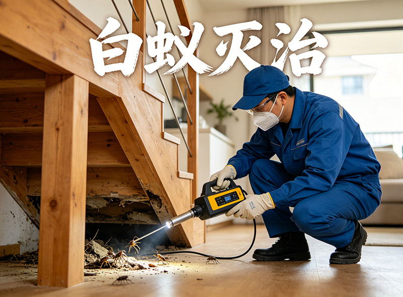 新昌白蚁灭治服务｜专业消杀，筑牢建筑安全防线